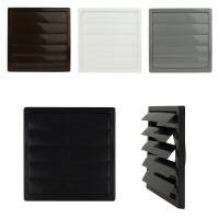 Lamellengitter 170 x 170 mm Ø 100 - 150 mm