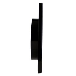 Lüftungsgitter eckig 170 x 170 mm Ø 100 mm anthrazit