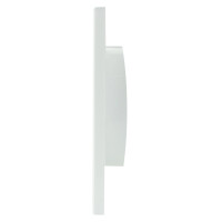 Lüftungsgitter mit Insektenschutz 170 x 170 mm weiß Ø 125 mm