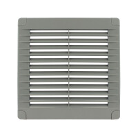 Lüftungsgitter grau 150 x 150 mm