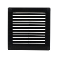 Lüftungsgitter anthrazit 150 x 150 mm