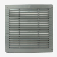 Lüftungsgitter grau 200 x 200 mm