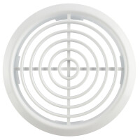 Möbelgitter Ø 70 mm weiß