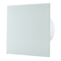 dRim Wohnraumlüfter Ø 100 mm Standard 01-171 Glas weiß matt