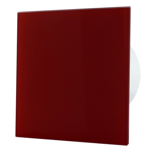 dRim Wohnrauml&uuml;fter &Oslash; 100 mm Standard 01-173 Glas rot gl&auml;nzend