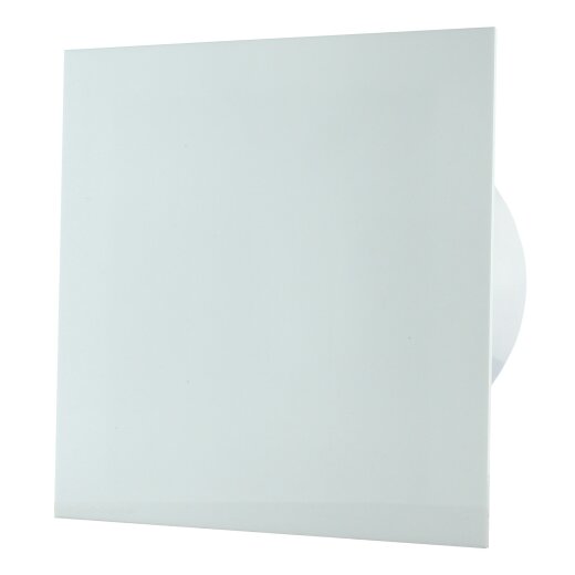 dRim Wohnraumlüfter Ø 100 mm Nachlauf 01-160 Plexiglas weiß glänzend