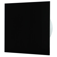 dRim Wohnraumlüfter Ø 100 mm Nachlauf 01-162 Plexiglas schwarz glänzend