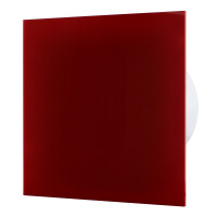 dRim Wohnraumlüfter Ø 100 mm Nachlauf 01-163 Plexiglas rot