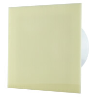 dRim Wohnraumlüfter Ø 100 mm Nachlauf 01-165 Plexiglas beige