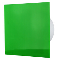 dRim Wohnraumlüfter Ø 100 mm Nachlauf 01-167 Plexiglas grün