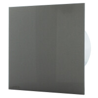 dRim Wohnraumlüfter Ø 100 mm Einschaltverzögerung 01-164 Plexiglas grau