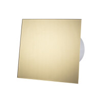 dRim Wohnraumlüfter Ø 100 mm Feuchtigkeitssensor 01-176 Glas gold satiniert