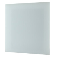 Lüftungsgitter mit wechselbaren Panel Plexiglas weiß matt