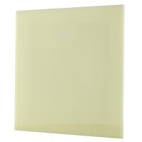 Lüftungsgitter mit wechselbaren Panel Plexiglas beige