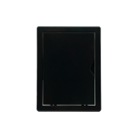 Revisionsklappe Kunststoff graphit 150 x 200 mm