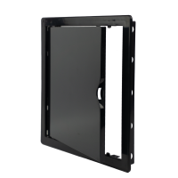 Revisionsklappe Kunststoff graphit 150 x 300 mm