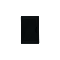 Revisionsklappe Kunststoff graphit 100 x 150 mm