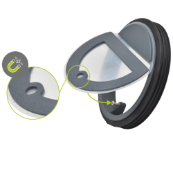 Rückstauklappe für Rundrohre Ø 100 mm