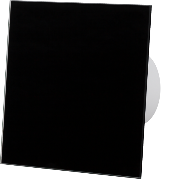 Glas schwarz glänzend