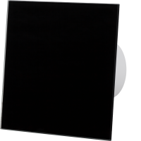 Glas schwarz glänzend